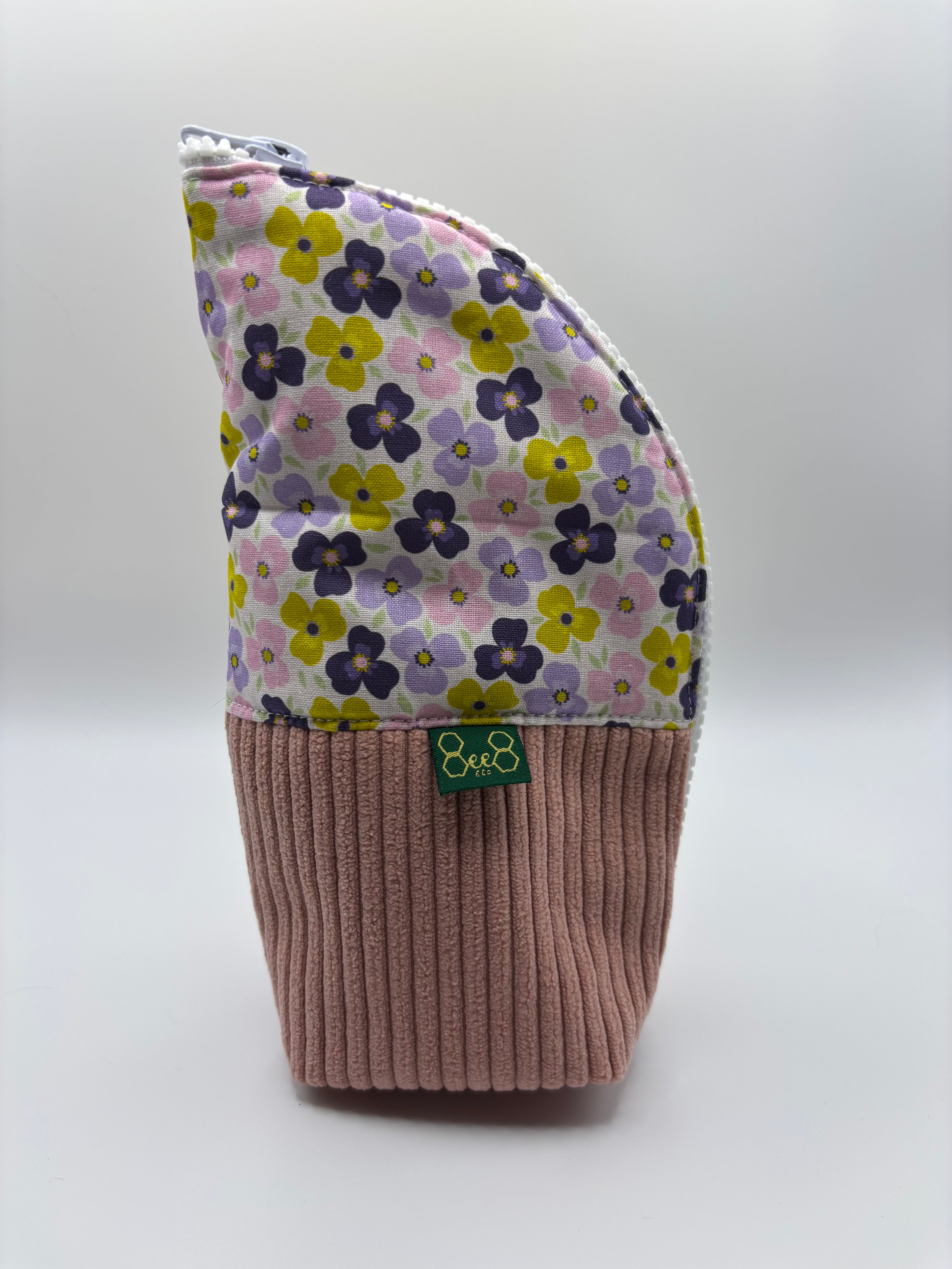 Burrito Case - Purple/Pink Floral