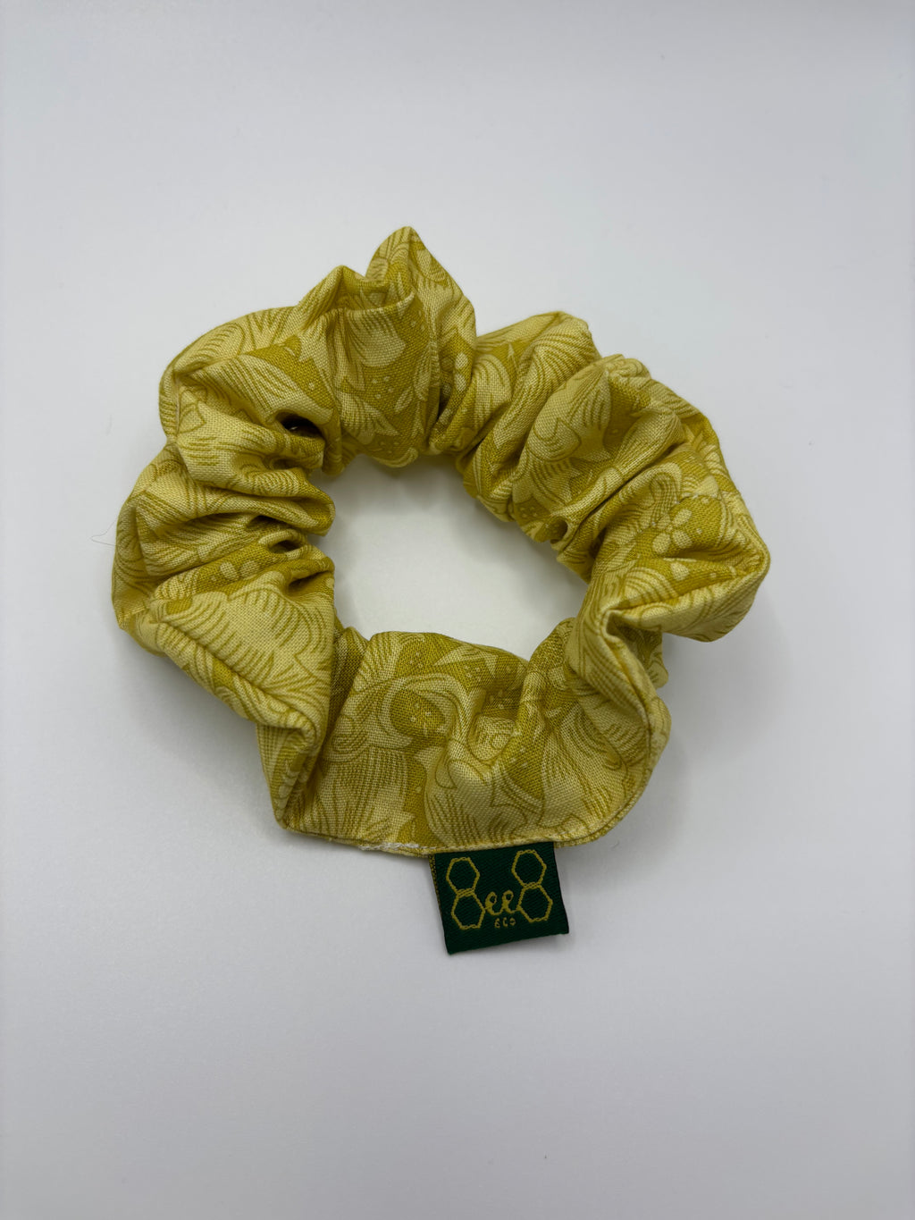 Yellows and Greens Medium Scrunchies