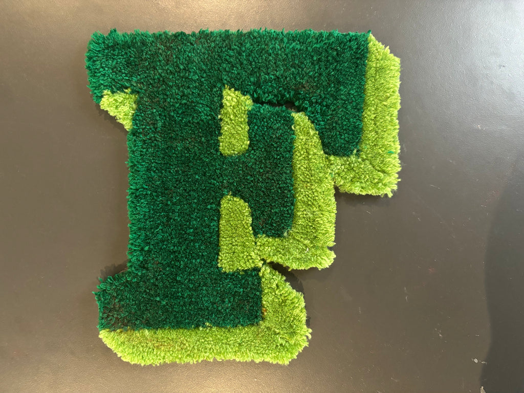 Tufted Letter A-M