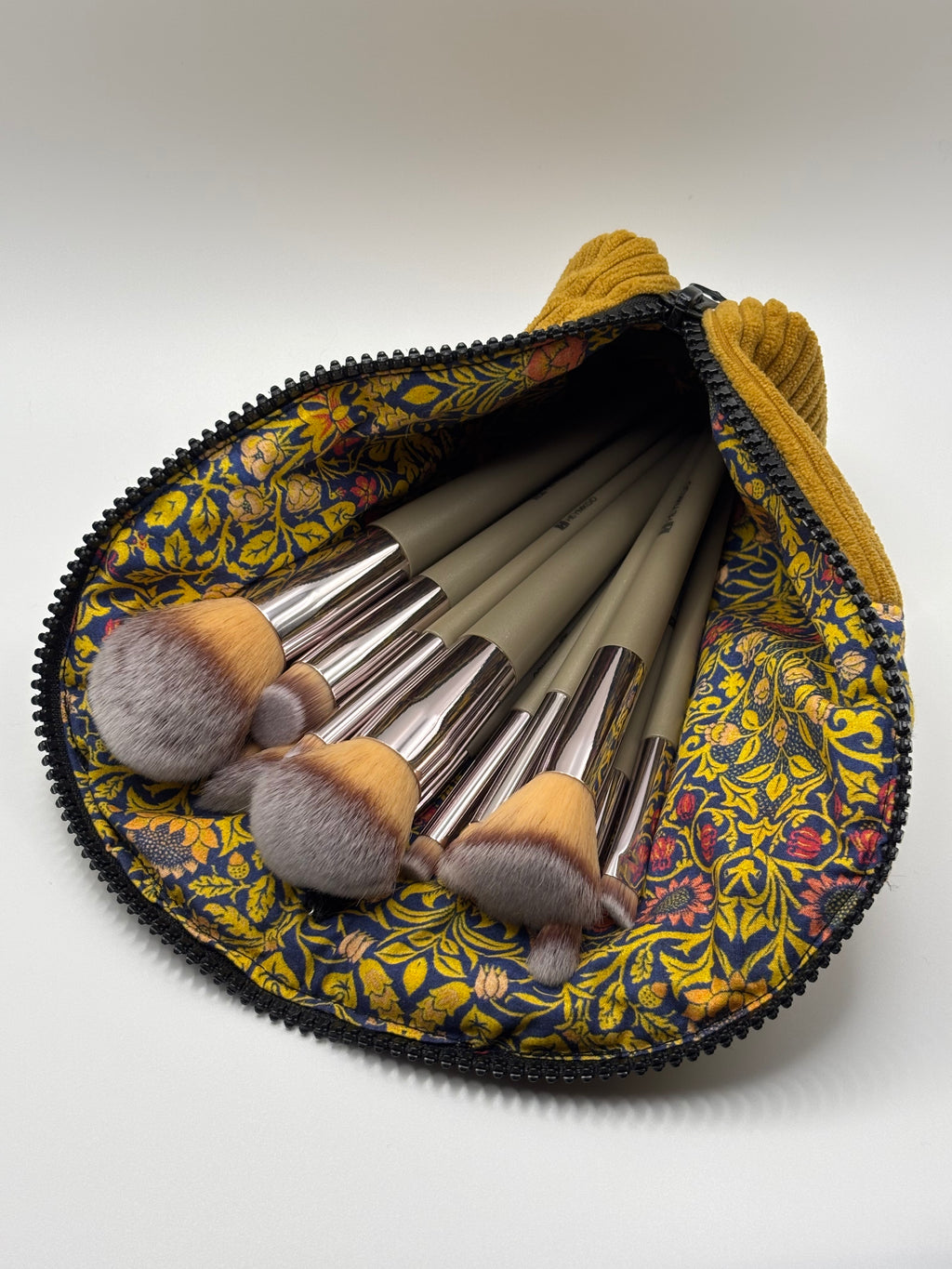 Burrito Case - Navy/Mustard Strawberry