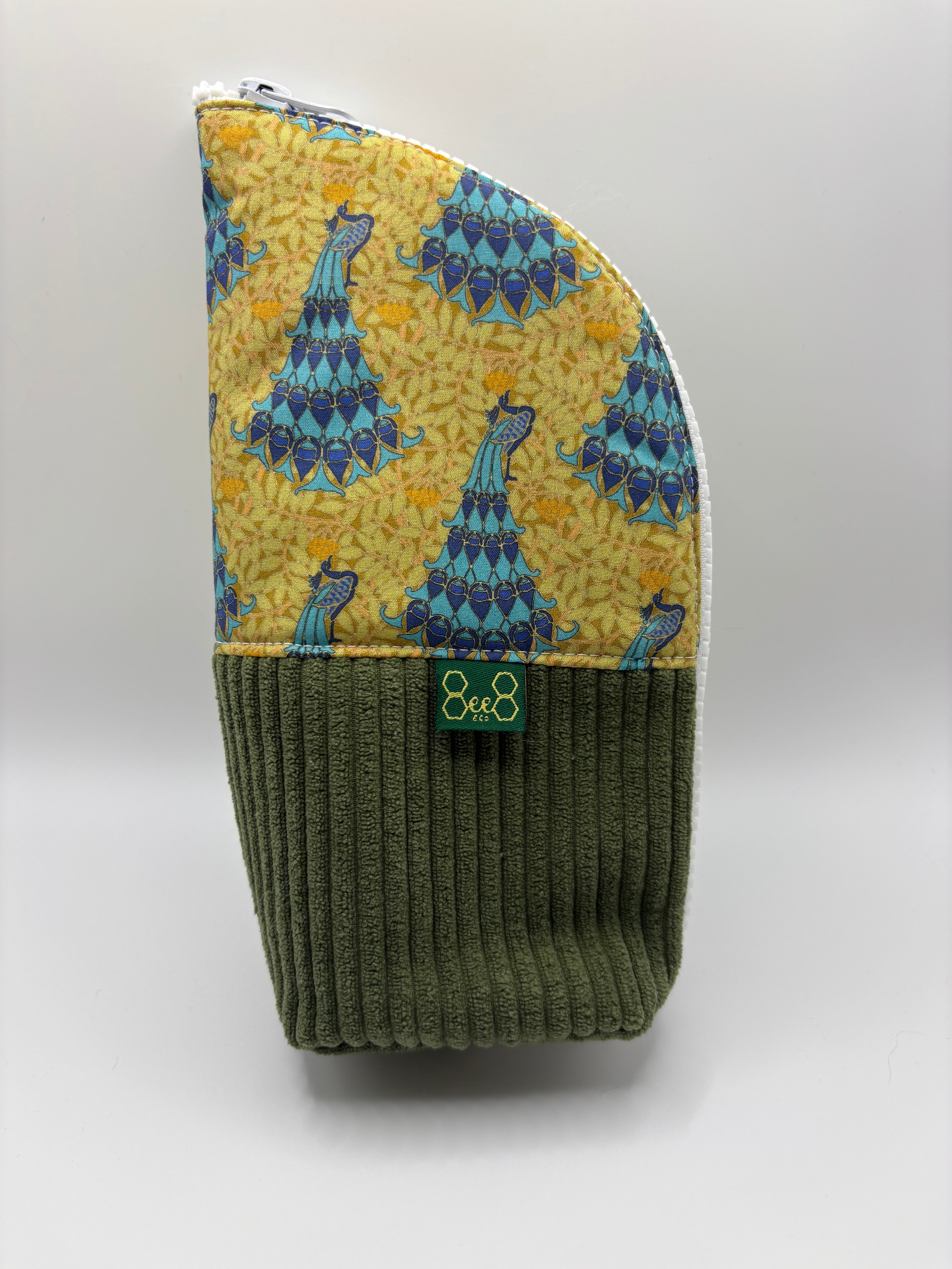 Burrito Case - Green Peacock