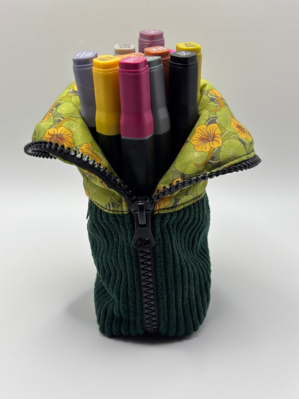 Burrito Case - Green Lilypad