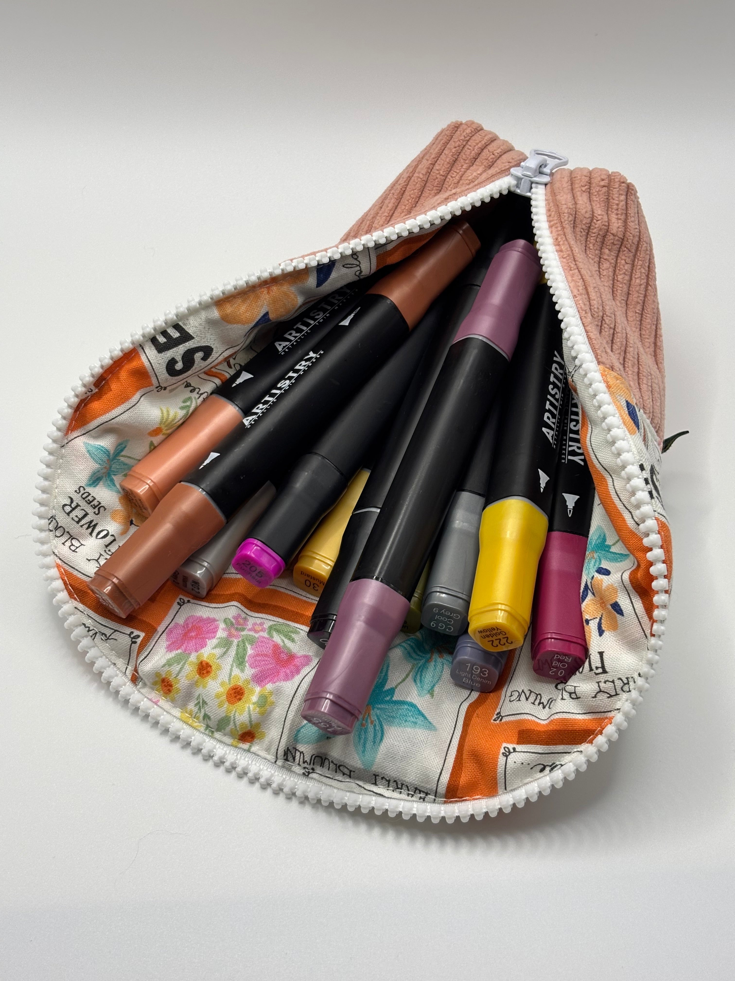 Burrito Case - Stamp Floral