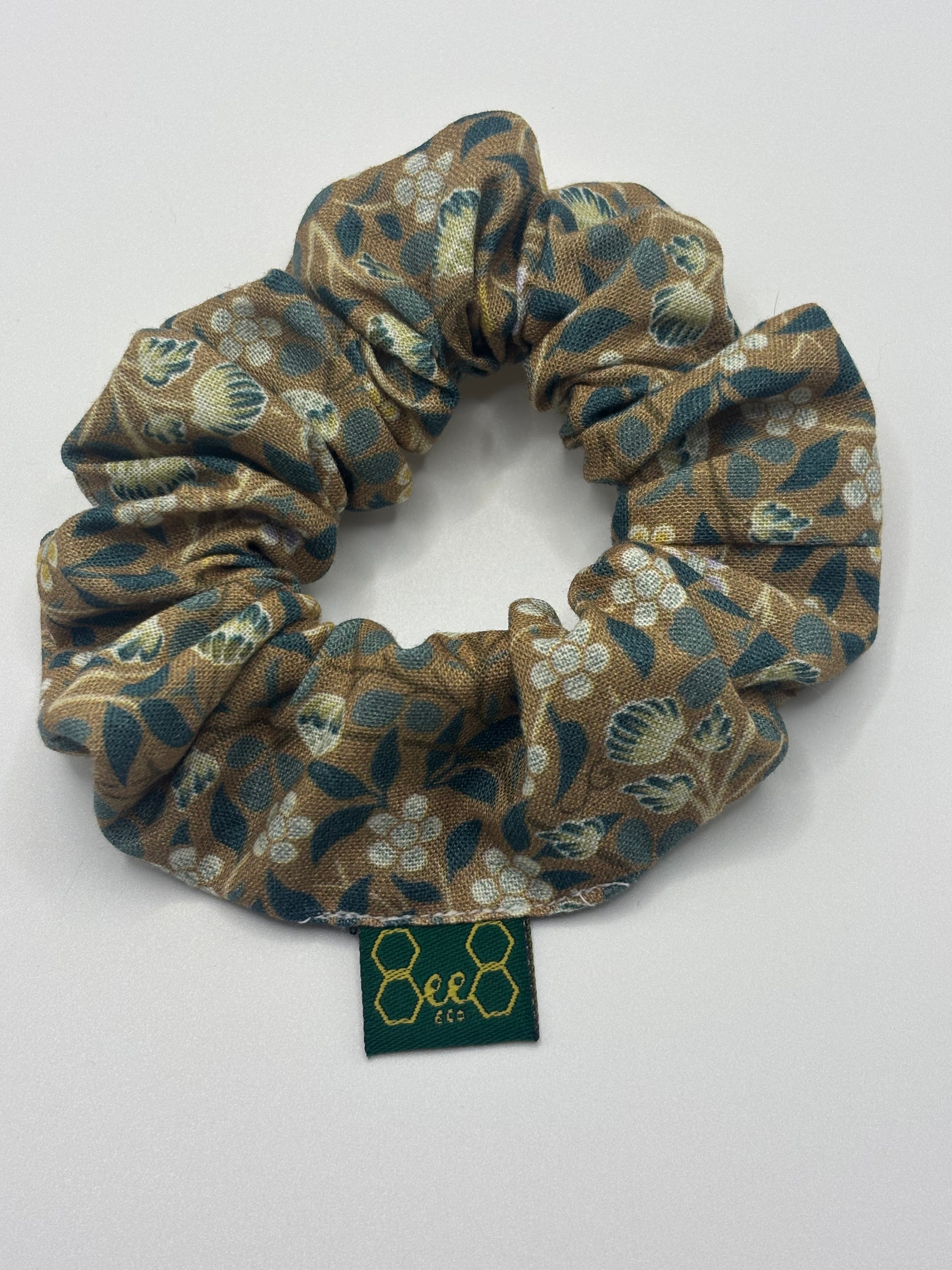 Yellows and Greens Medium Scrunchies