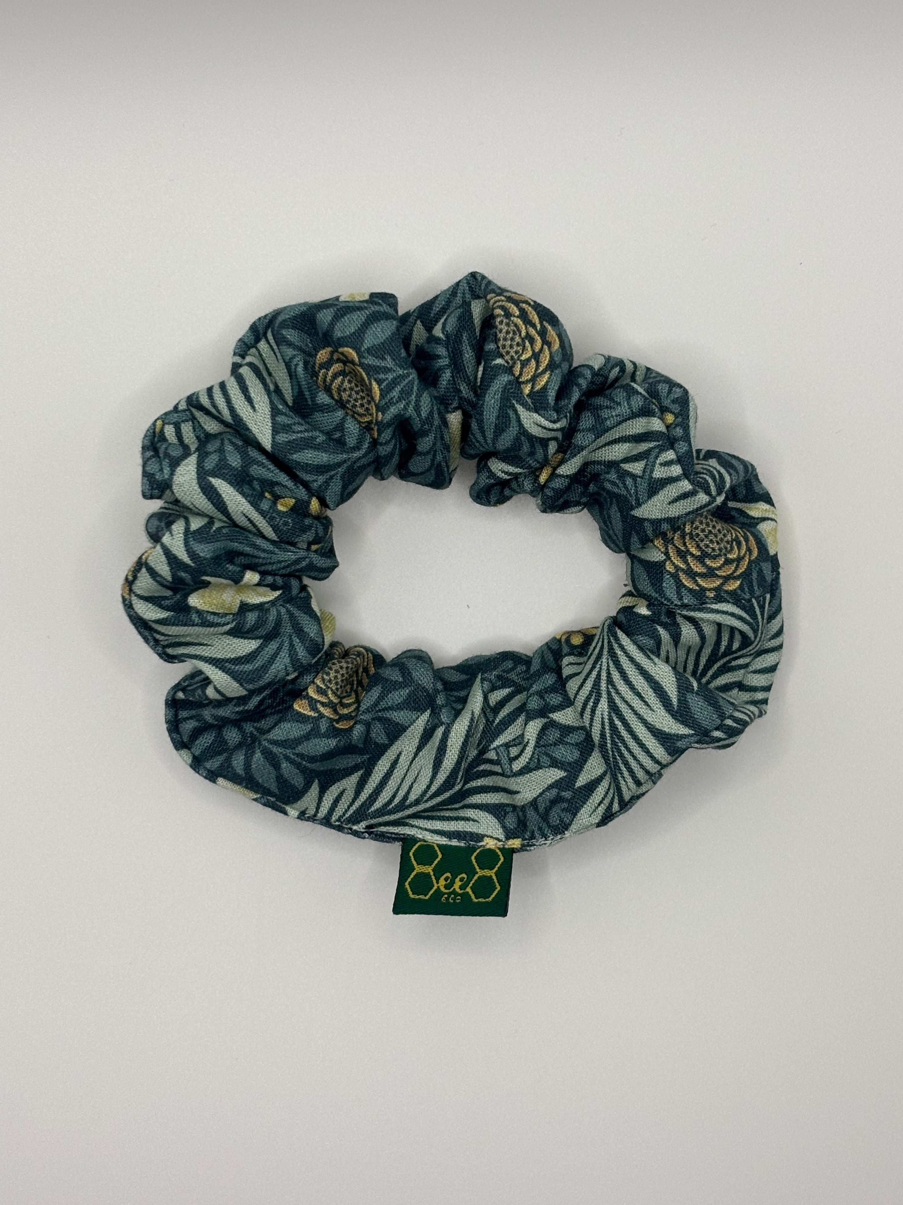 Frosty Blues Medium Scrunchies