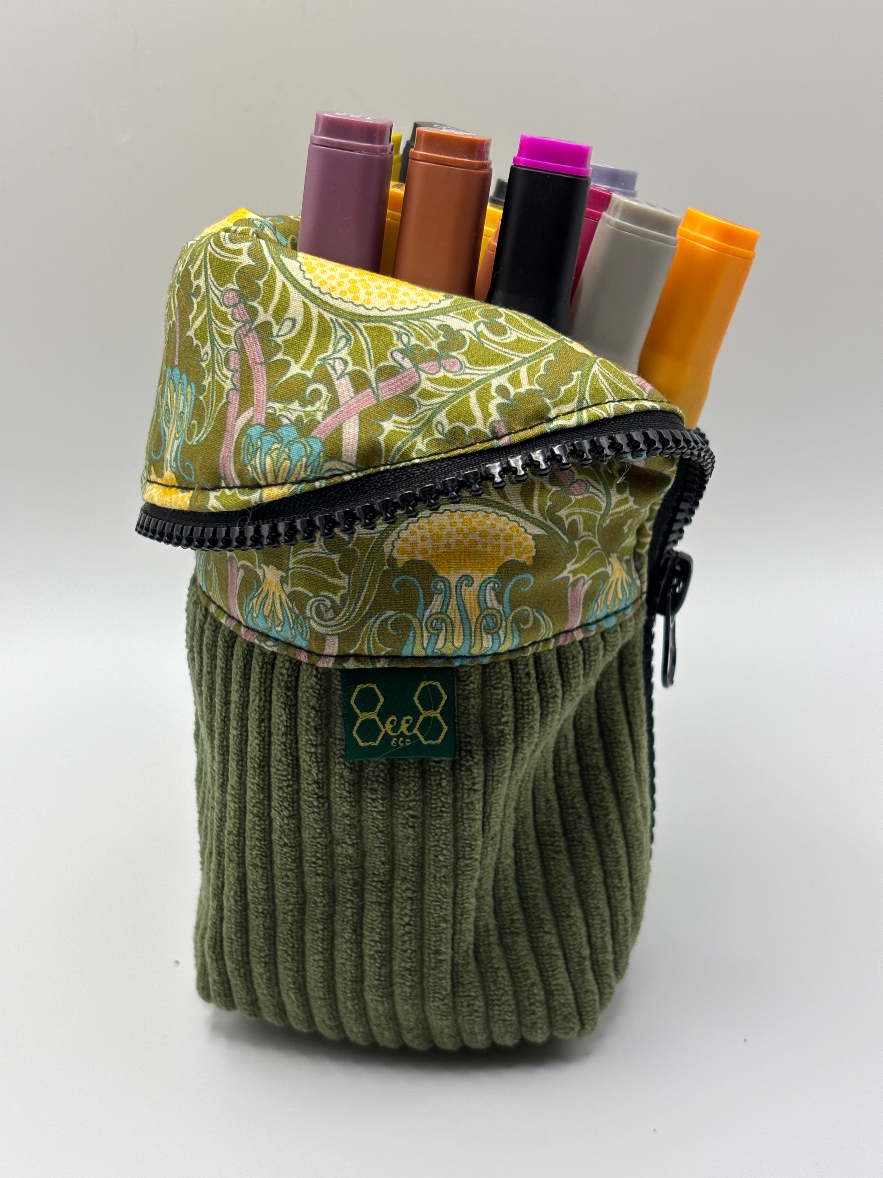 Burrito Case - Khaki Regal Floral