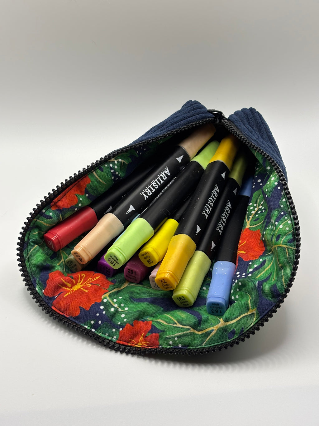 Burrito Case - Blue Floral