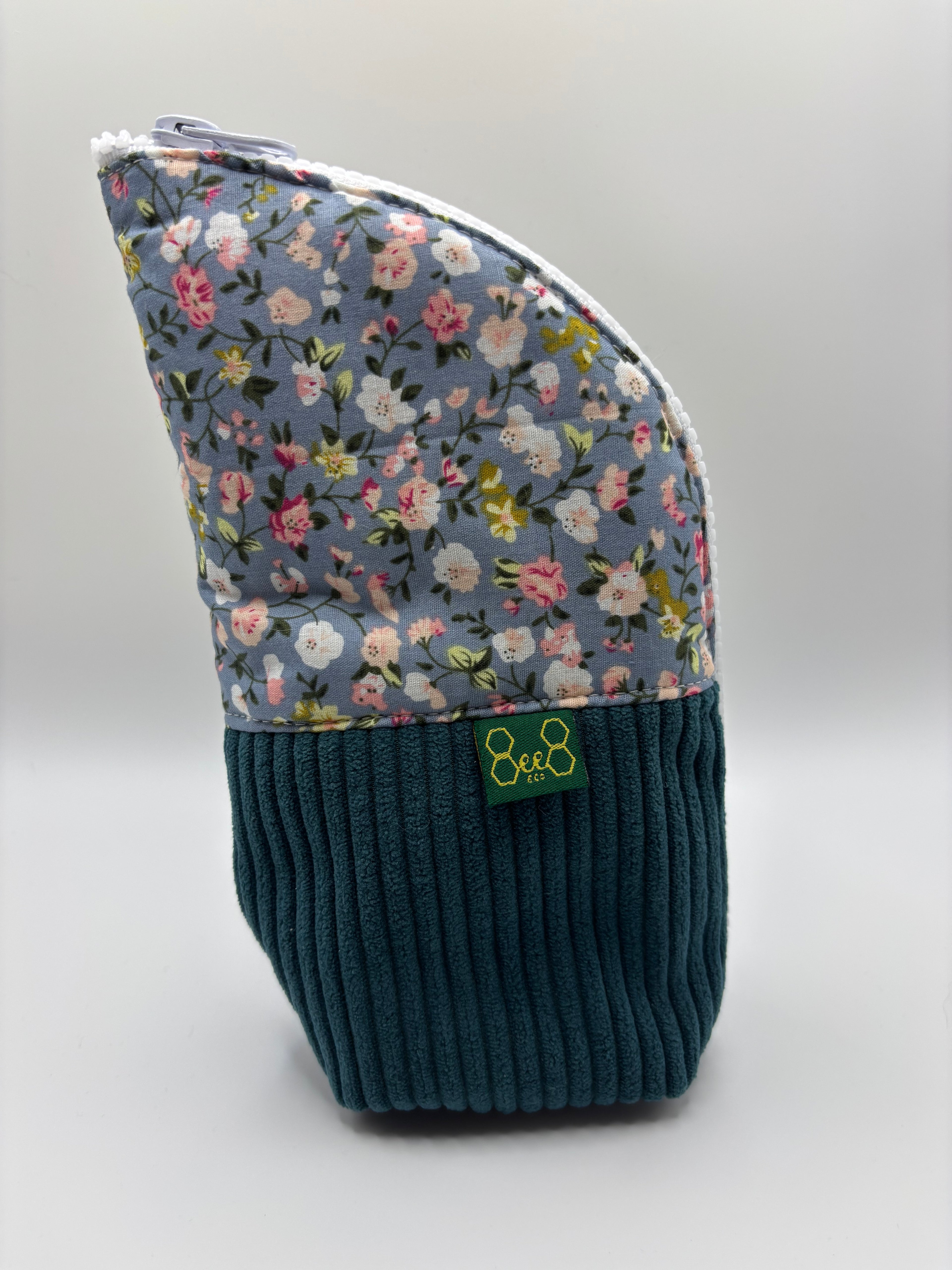 Burrito Case - Teal Floral