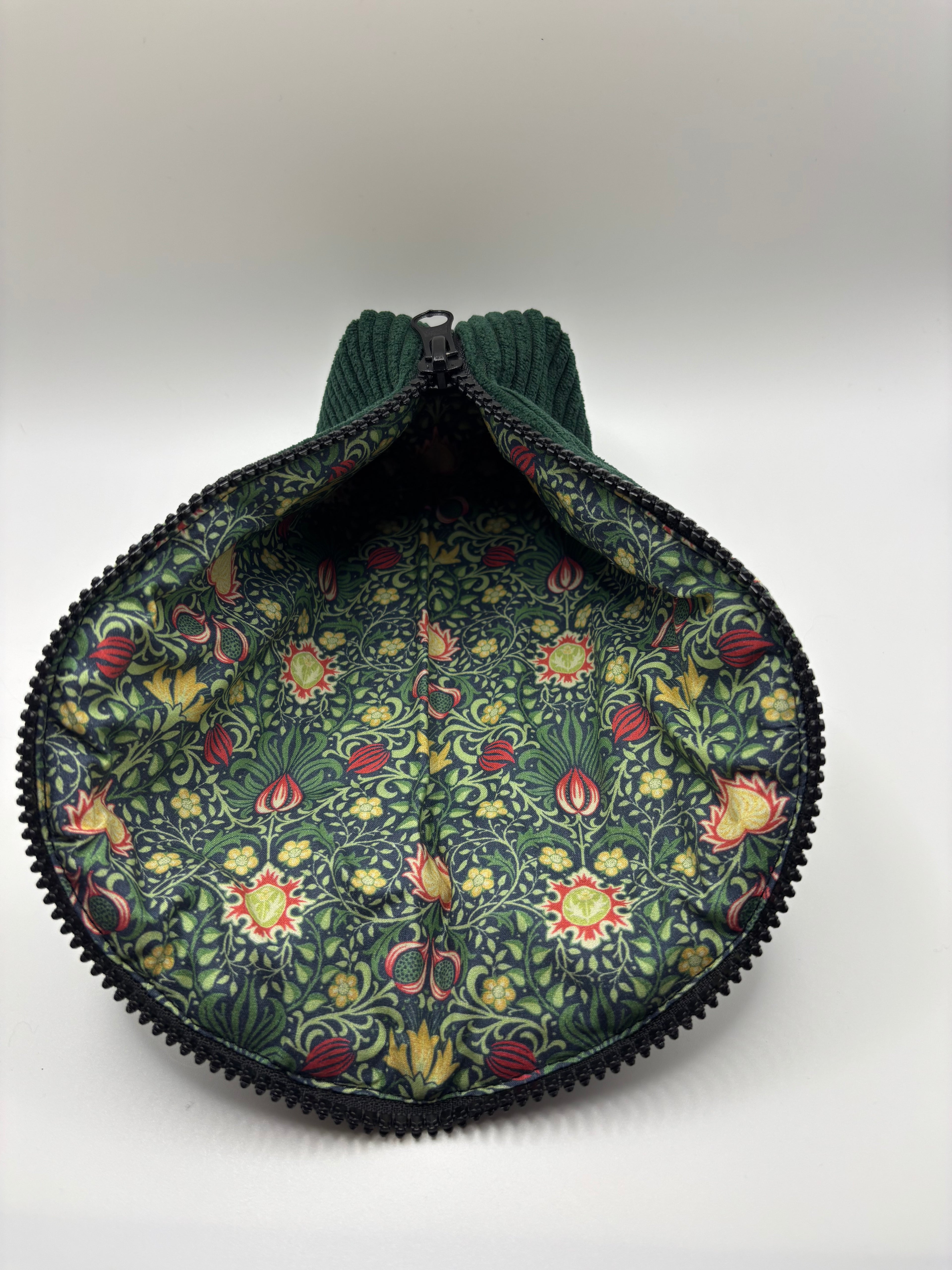 Burrito Case - Dark Green Floral