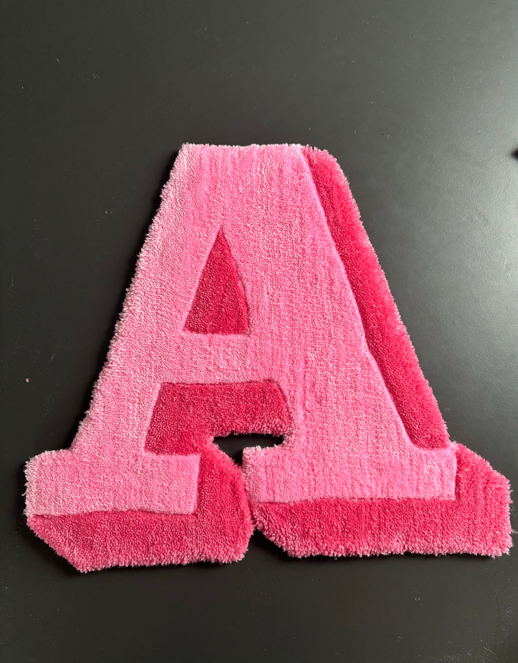 Tufted Letter A-M