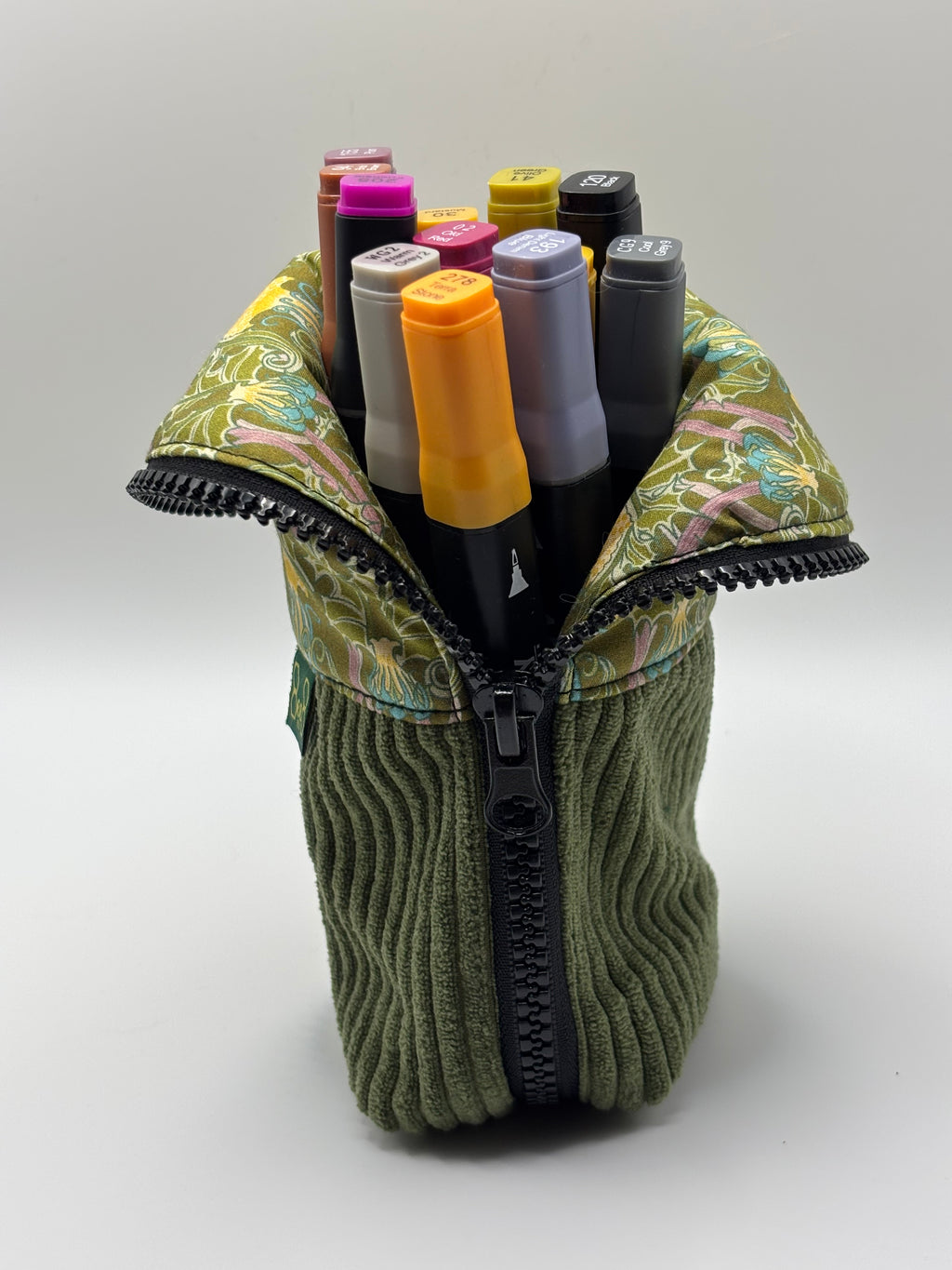 Burrito Case - Khaki Regal Floral