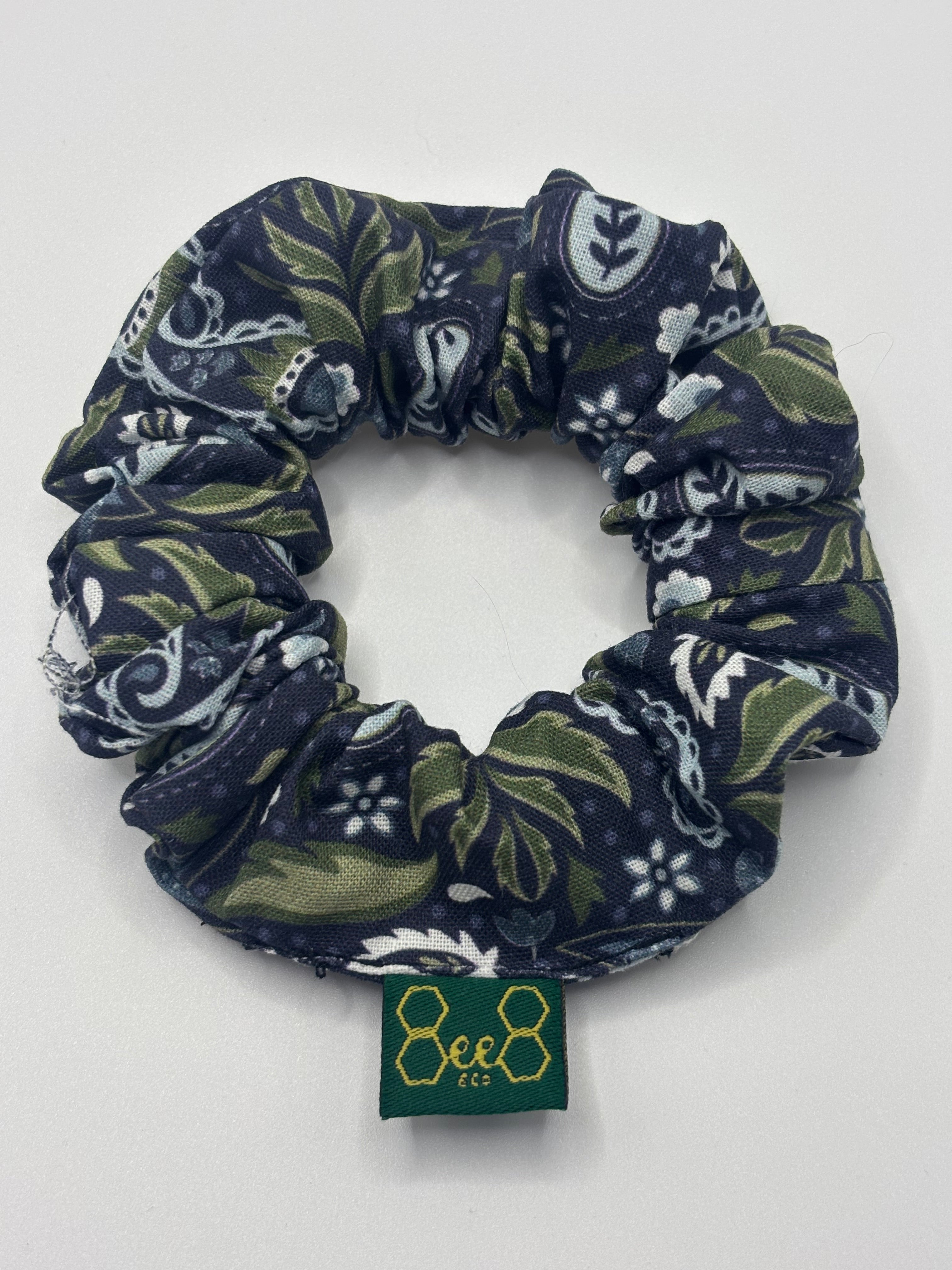 Frosty Blues Medium Scrunchies