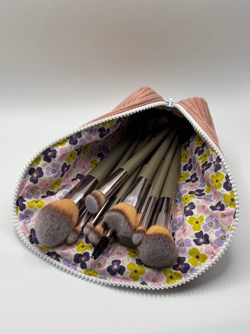 Burrito Case - Purple/Pink Floral