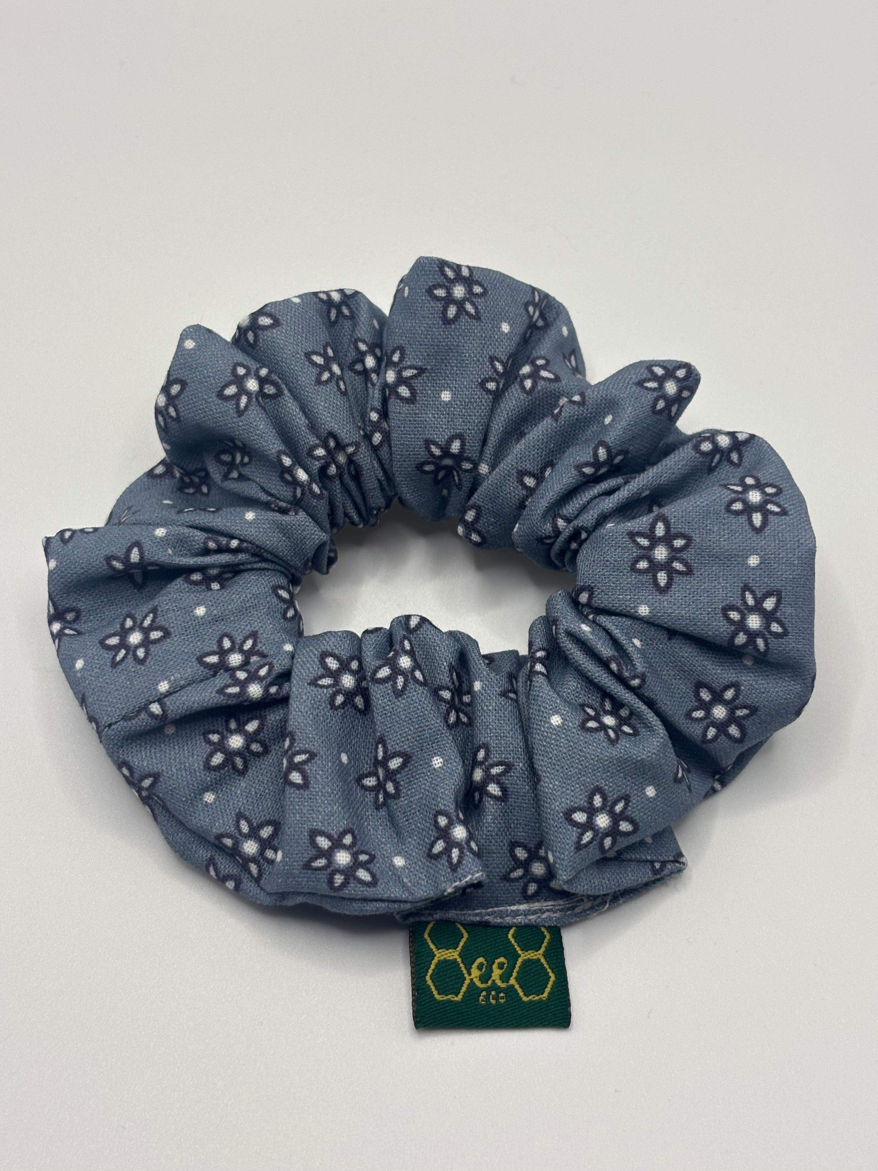 Frosty Blues Medium Scrunchies